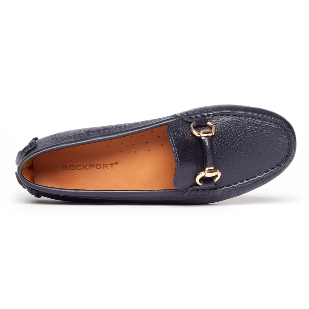 Rockport Loafers Dame Marineblå - Bayview Bit Keeper - HIBU29574